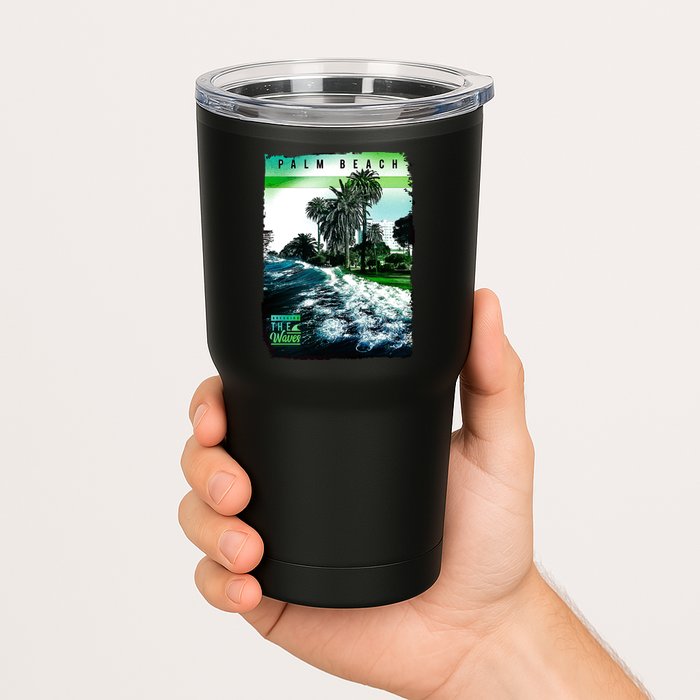 Palm Beach Break The Waves Tumbler