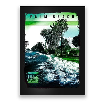 Palm Beach Break The Waves Poster