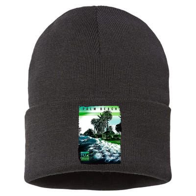 Palm Beach Break The Waves Sustainable Knit Beanie