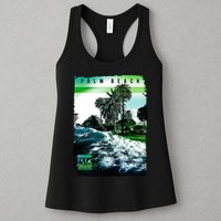 Palm Beach Break The Waves Womens Tank Top