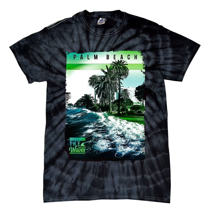 Palm Beach Break The Waves Tie-Dye T-Shirt