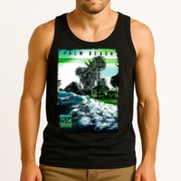 Palm Beach Break The Waves Tank Top