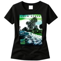 Palm Beach Break The Waves Womens T-Shirt