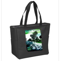 Palm Beach Break The Waves Zip Tote Bag