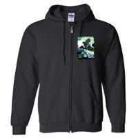 Palm Beach Break The Waves Full Zip Hoodie