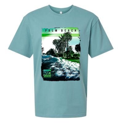 Palm Beach Break The Waves Sueded Cloud Jersey T-Shirt