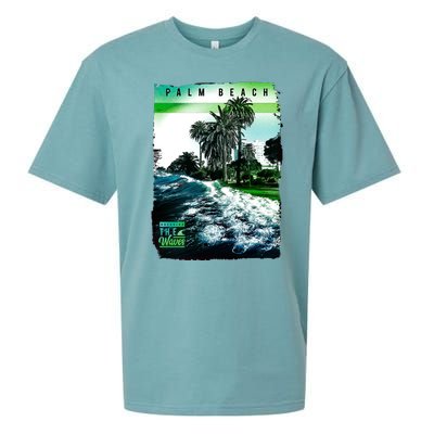 Palm Beach Break The Waves Sueded Cloud Jersey T-Shirt