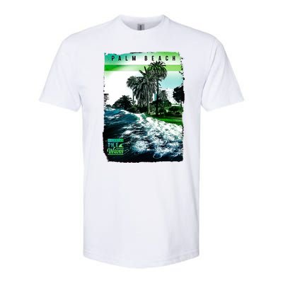 Palm Beach Break The Waves Softstyle CVC T-Shirt