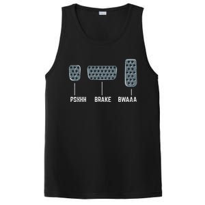 Pshhh Brake Bwaaa Drag Race Funny Racing Car Racer Gift PosiCharge Competitor Tank