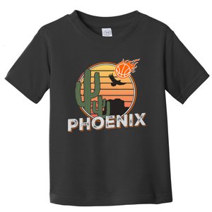 Phoenix Basketball B Ball City Arizona Fan Pride Toddler T-Shirt