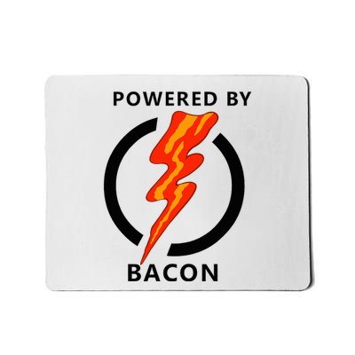 Powered By Bacon Mousepad