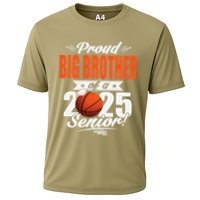 Proud Big Brother Of A 2025 Senior Graduate Basketball Gift Cooling Performance Crew T-Shirt