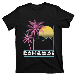 Proud Bahamas Bahamians Flag Gift Design Idea Nassau Design T-Shirt