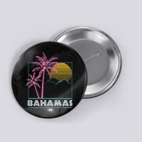 Proud Bahamas Bahamians Flag Gift Design Idea Nassau Design Button