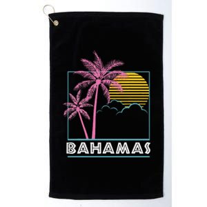 Proud Bahamas Bahamians Flag Gift Design Idea Nassau Design Platinum Collection Golf Towel