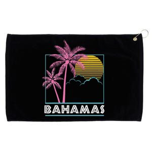 Proud Bahamas Bahamians Flag Gift Design Idea Nassau Design Grommeted Golf Towel