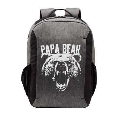 Papa Bear Best Dad Fathers Day Father Pop Men Vintage Gifts Vector Backpack