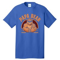 Papa Bear Bear Family Love Dad Father Daddy Cool Gift Tall T-Shirt