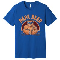 Papa Bear Bear Family Love Dad Father Daddy Cool Gift Premium T-Shirt