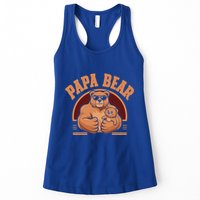 Papa Bear Bear Family Love Dad Father Daddy Cool Gift Womens Tank Top