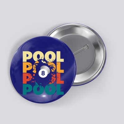 Pool Billiards Billiards Gift Button