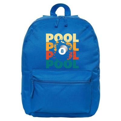 Pool Billiards Billiards Gift 16 in Basic Backpack
