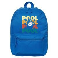 Pool Billiards Billiards Gift 16 in Basic Backpack