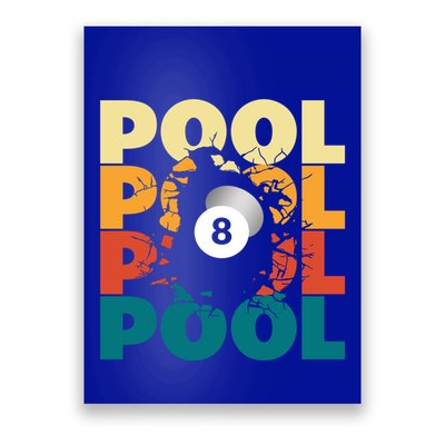 Pool Billiards Billiards Gift Poster