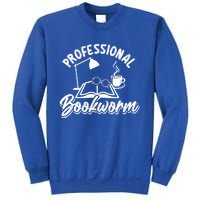 Professional Bookworm Bookish Reading Funny Book Lover Gift Sweatshirt