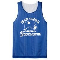 Professional Bookworm Bookish Reading Funny Book Lover Gift Mesh Reversible Basketball Jersey Tank