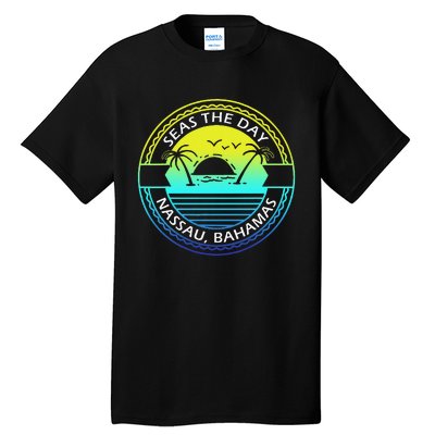 Proud Bahamas Bahamians Flag Gift Design Idea Nassau Design Tall T-Shirt