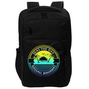 Proud Bahamas Bahamians Flag Gift Design Idea Nassau Design Impact Tech Backpack