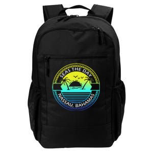 Proud Bahamas Bahamians Flag Gift Design Idea Nassau Design Daily Commute Backpack