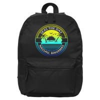 Proud Bahamas Bahamians Flag Gift Design Idea Nassau Design 16 in Basic Backpack