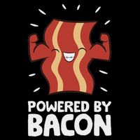 Powered By Bacon Mousepad