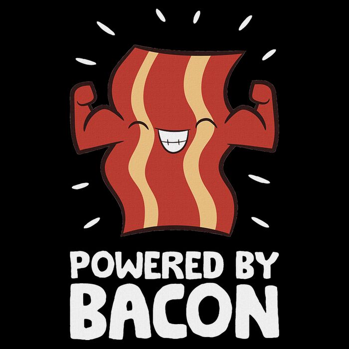 Powered By Bacon Mousepad