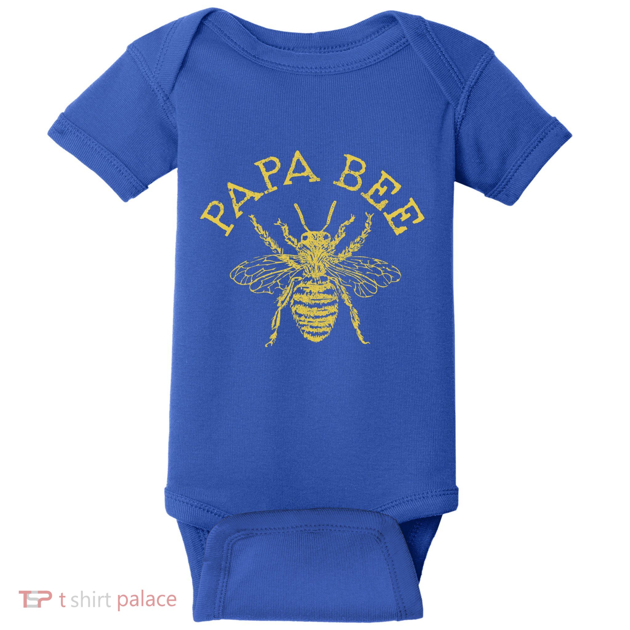 Papa Bee Beekeeper Funny FatherS Day Bee Lover Gift Baby Bodysuit