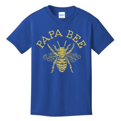 Papa Bee Beekeeper Funny FatherS Day Bee Lover Gift Kids T-Shirt