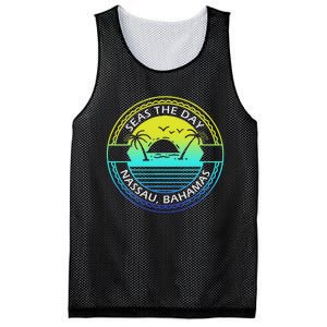 Proud Bahamas Bahamians Flag Gift Design Idea Nassau Design Mesh Reversible Basketball Jersey Tank