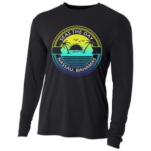 Proud Bahamas Bahamians Flag Gift Design Idea Nassau Design Cooling Performance Long Sleeve Crew