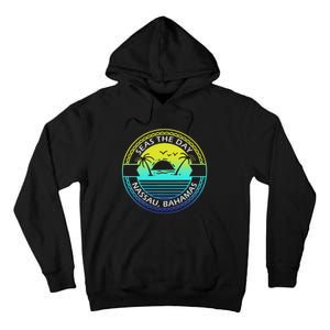 Proud Bahamas Bahamians Flag Gift Design Idea Nassau Design Tall Hoodie