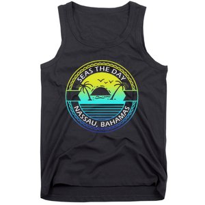 Proud Bahamas Bahamians Flag Gift Design Idea Nassau Design Tank Top