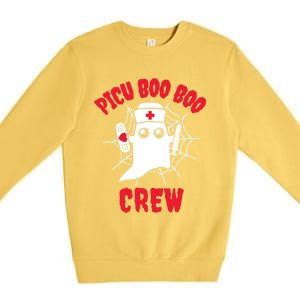 Picu Boo Boo Crew Funny Halloween Gift Premium Crewneck Sweatshirt