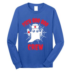 Picu Boo Boo Crew Funny Halloween Gift Long Sleeve Shirt