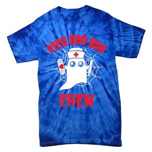 Picu Boo Boo Crew Funny Halloween Gift Tie-Dye T-Shirt