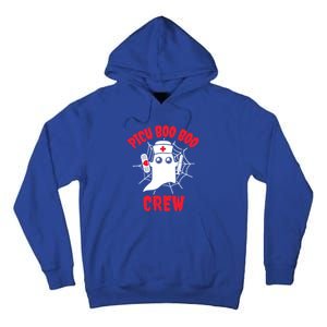 Picu Boo Boo Crew Funny Halloween Gift Tall Hoodie