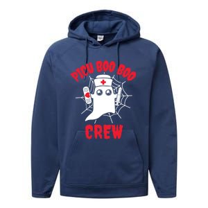 Picu Boo Boo Crew Funny Halloween Gift Performance Fleece Hoodie