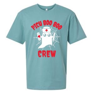 Picu Boo Boo Crew Funny Halloween Gift Sueded Cloud Jersey T-Shirt