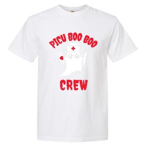 Picu Boo Boo Crew Funny Halloween Gift Garment-Dyed Heavyweight T-Shirt