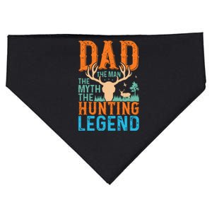 Print Black Background USA-Made Doggie Bandana